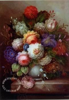 unknow artist Floral, beautiful classical still life of flowers.103 oil painting picture